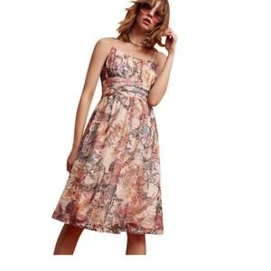 Anthropologie Mackenzie Floral Short Dress Size 2